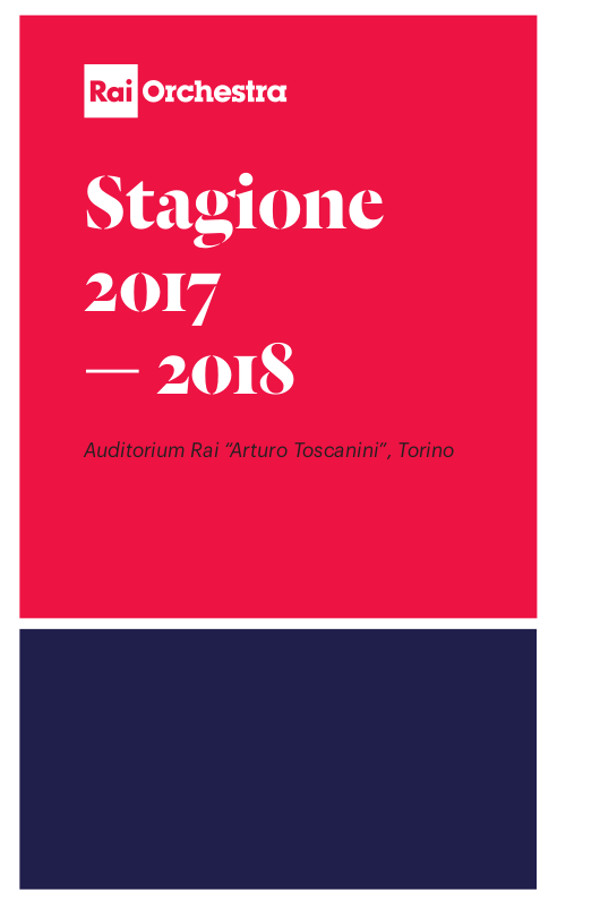 orchestra rai, stagione 2017/2018